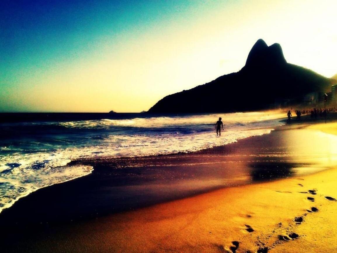 Flat Praia De Copacabana Ipanema - Pe Na Areia Rio de Janeiro Exteriér fotografie