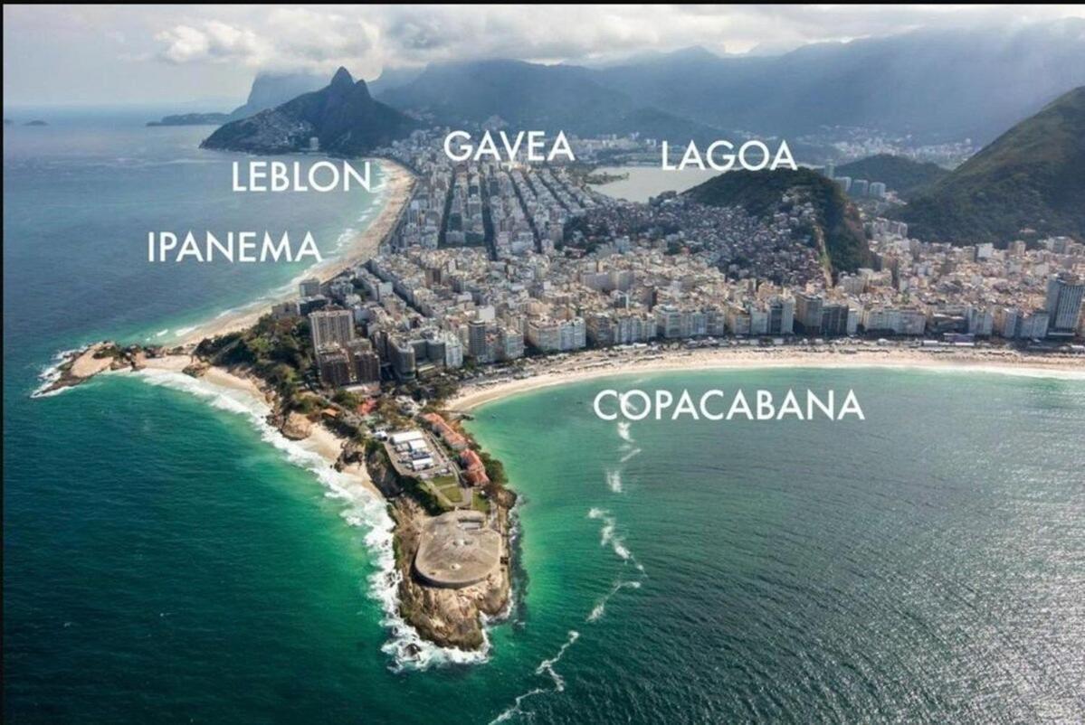 Flat Praia De Copacabana Ipanema - Pe Na Areia Rio de Janeiro Exteriér fotografie