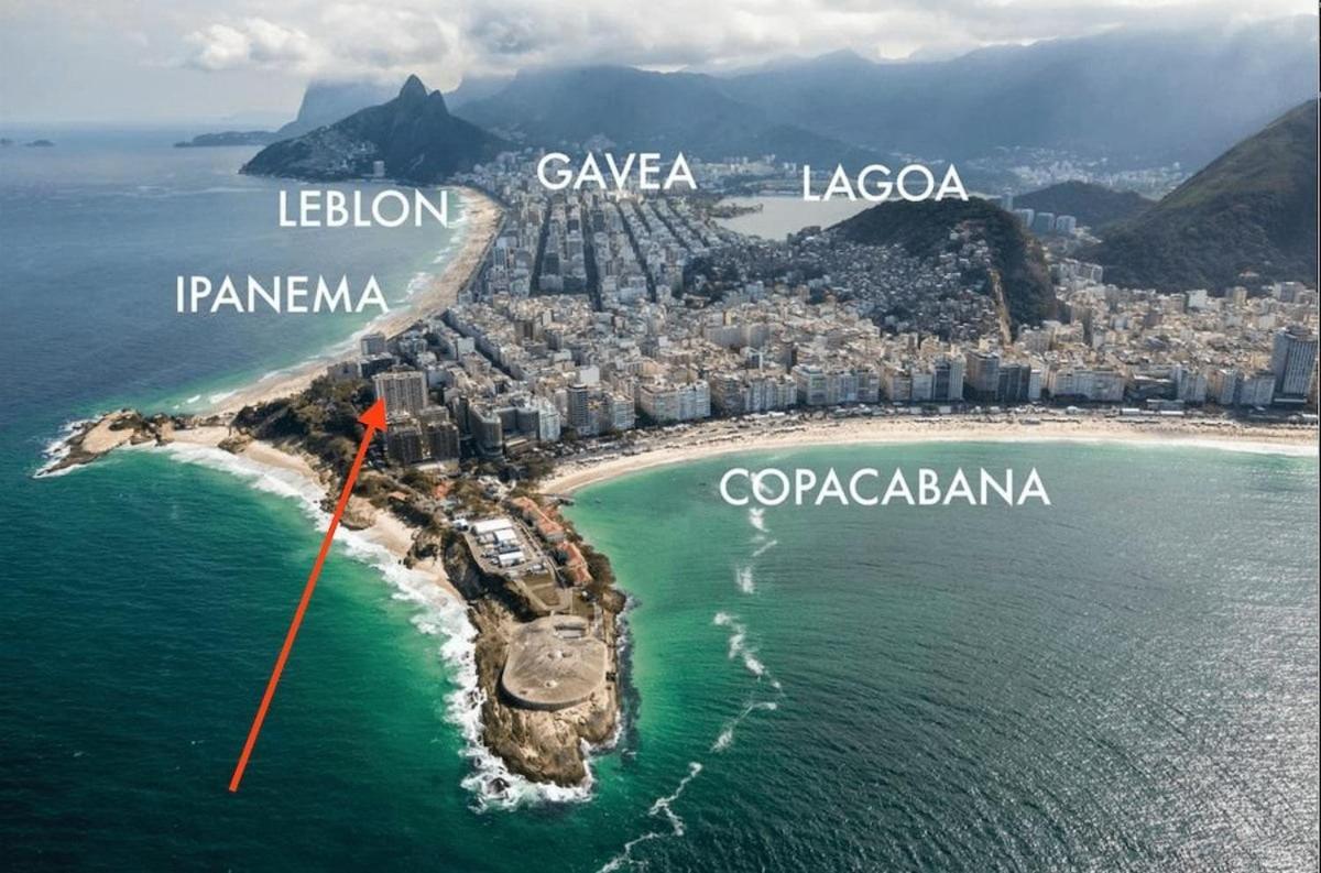 Flat Praia De Copacabana Ipanema - Pe Na Areia Rio de Janeiro Exteriér fotografie